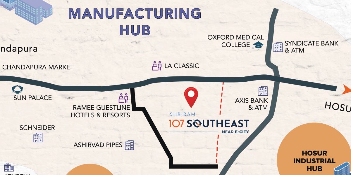 shriram 107 southeast location